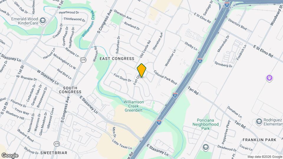 5011 Fort Clark Dr Map and Location Details