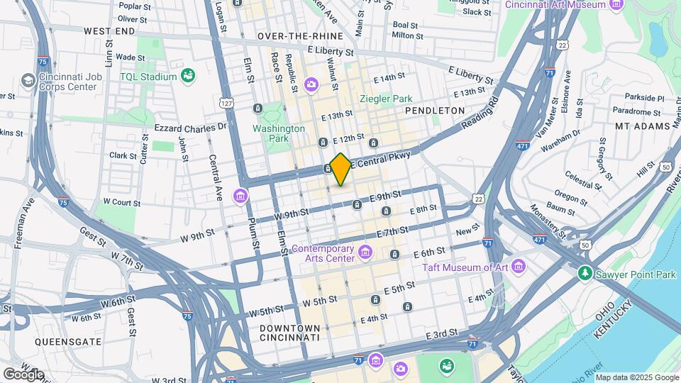 17-19 E Court St Mapa y Detalles de la Ubicación