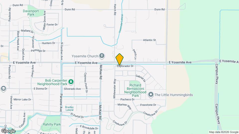 2330 Explorador Dr Map and Location Details