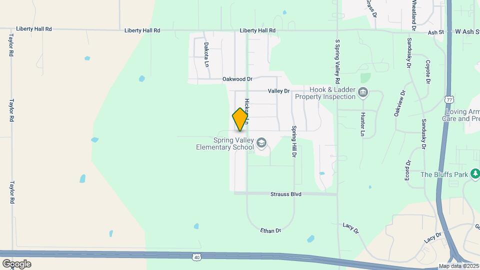 2809 Elm Creek Dr Mapa y Detalles de la Ubicación