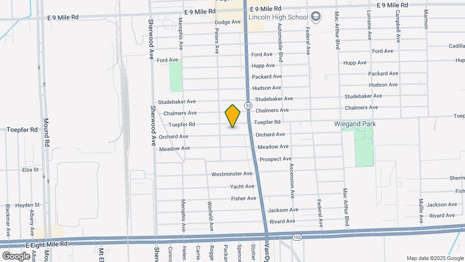 7553 Orchard Ave Map and Location Details