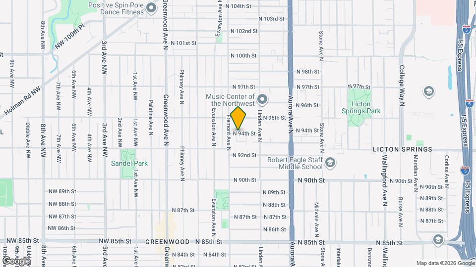 723 N 94th St Map and Location Details