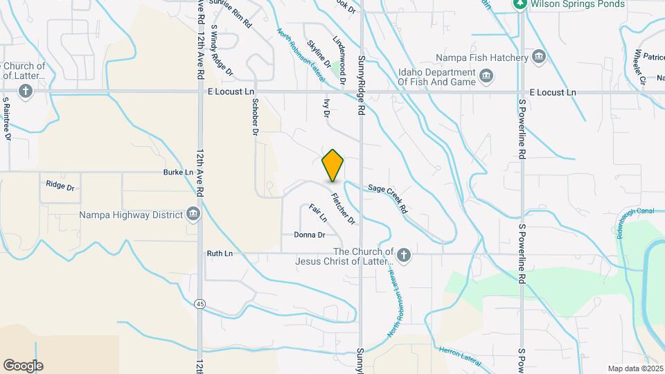 620 Fletcher Dr Map and Location Details