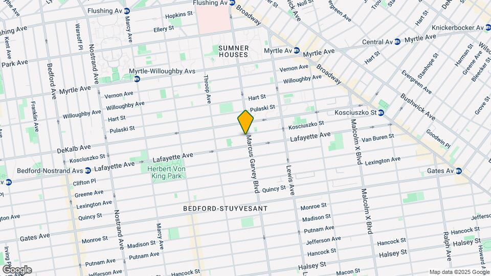 188 Marcus Garvey Blvd Mapa y Detalles de la Ubicación