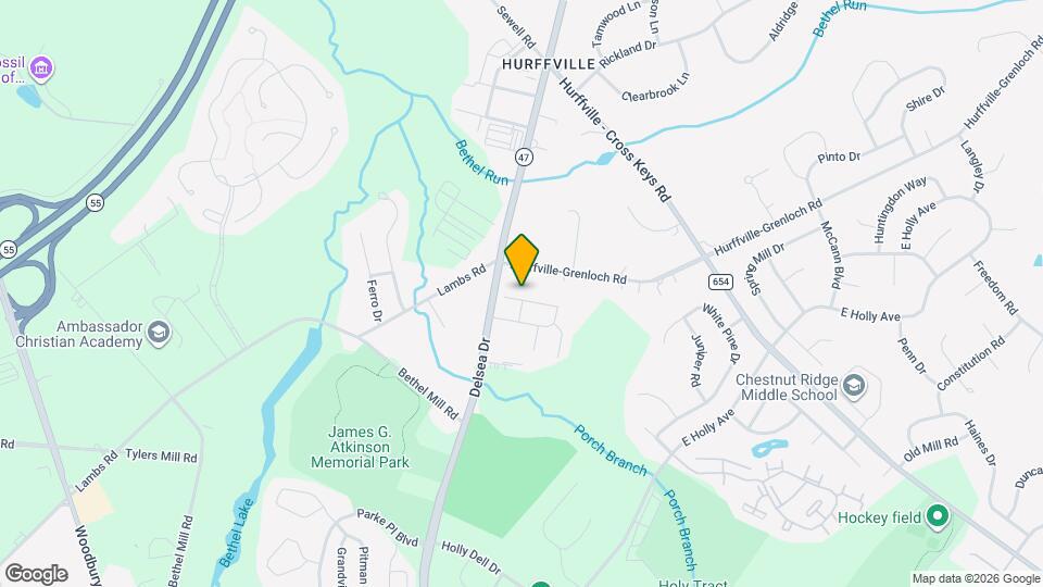 118 Meridian Ln Map and Location Details