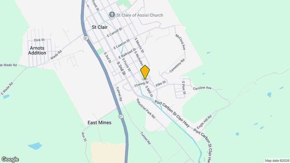 449 S Mill St Map and Location Details