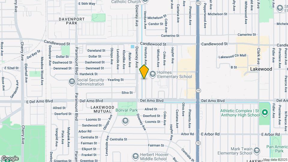 5023 Verdura Ave Map and Location Details
