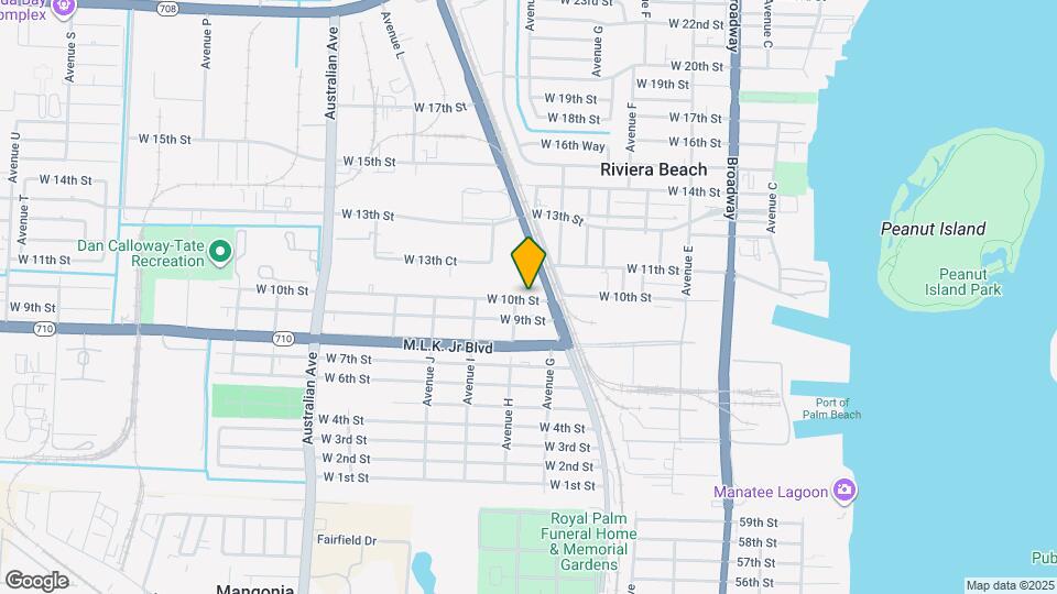 648 W 10th St Map and Location Details