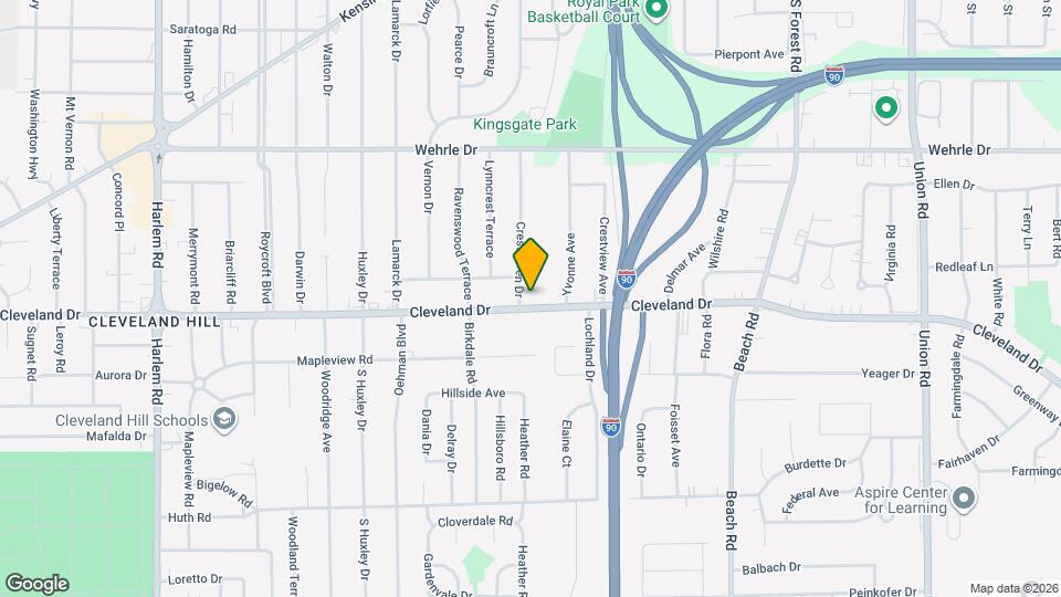806 Cleveland Dr Map and Location Details