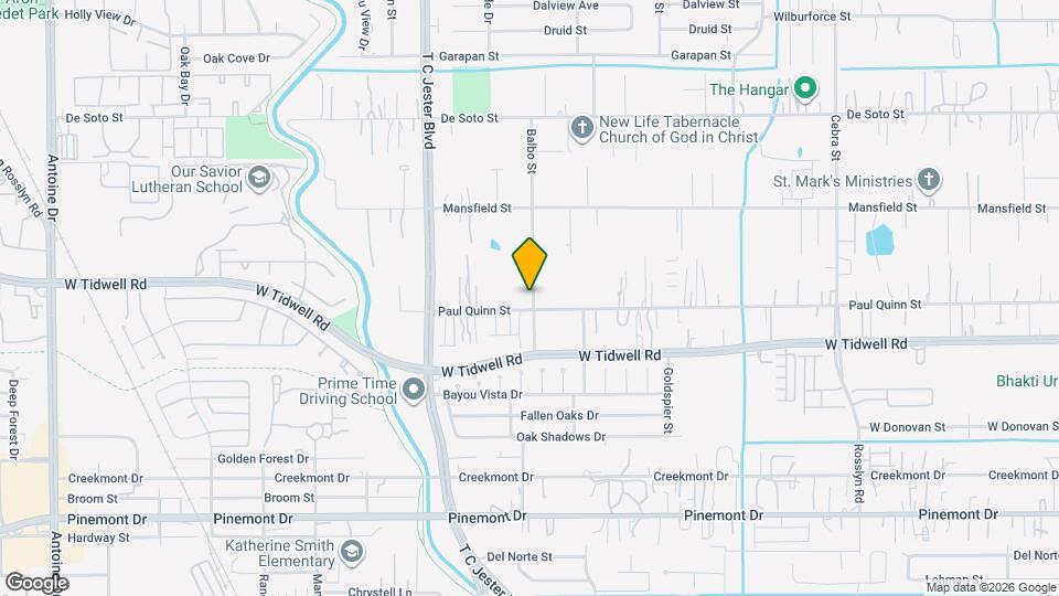 5703 Balbo St Map and Location Details