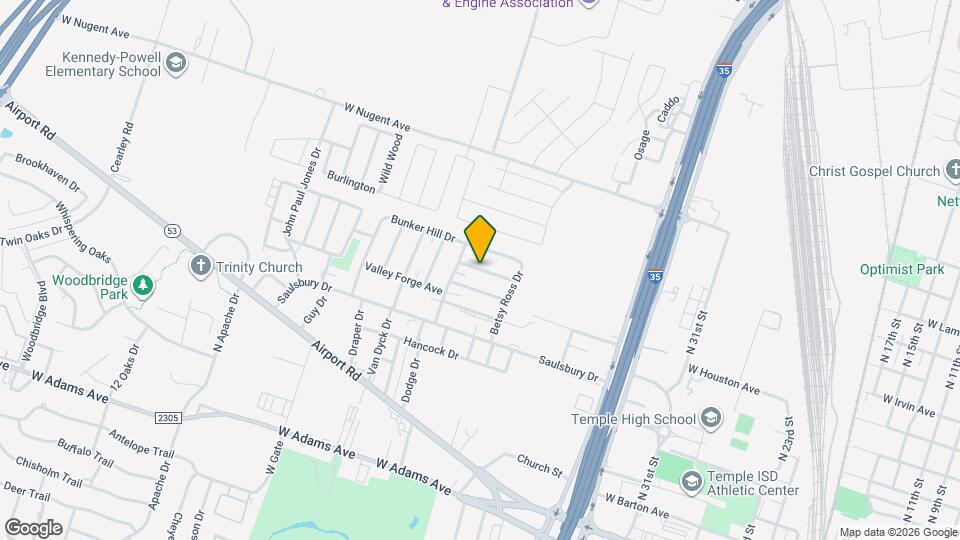 2401 Paul Revere St Map and Location Details