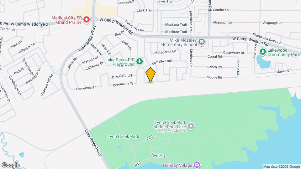 2203 Terrell Dr Mapa y Detalles de la Ubicación