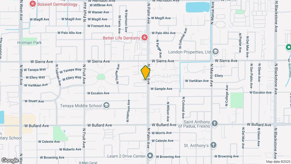 Palm Mission Estates Rental Community Map and Location Details