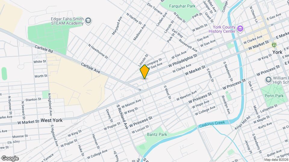 40 N Belvidere Ave Map and Location Details