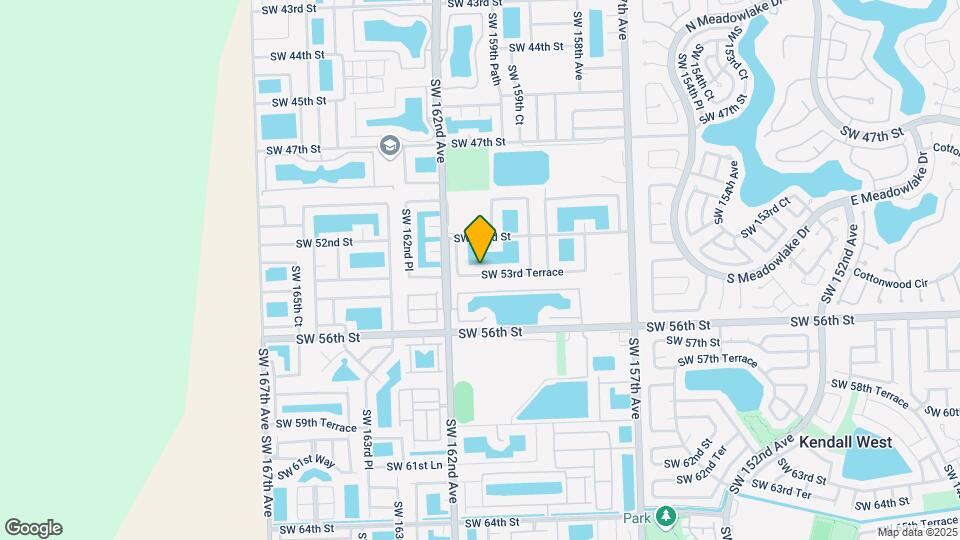 16025 SW 53rd Terrace Map and Location Details