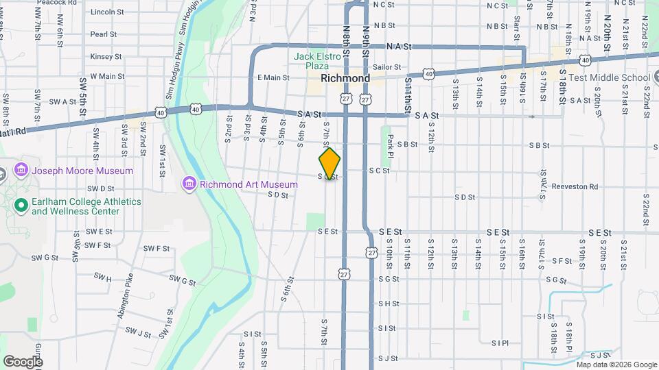 315 S 7th St Map and Location Details