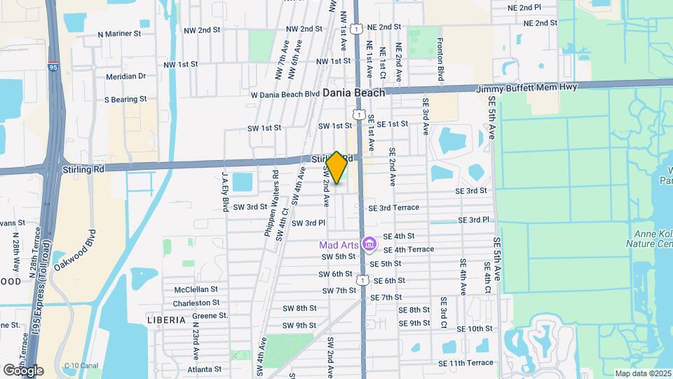 285 SW 1st Ct Map and Location Details
