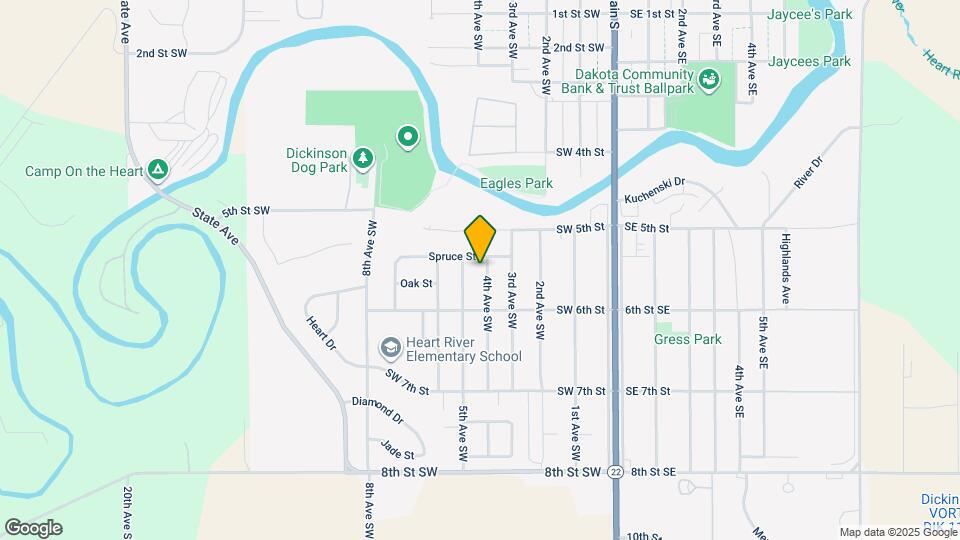 548 4th Ave SW Map and Location Details