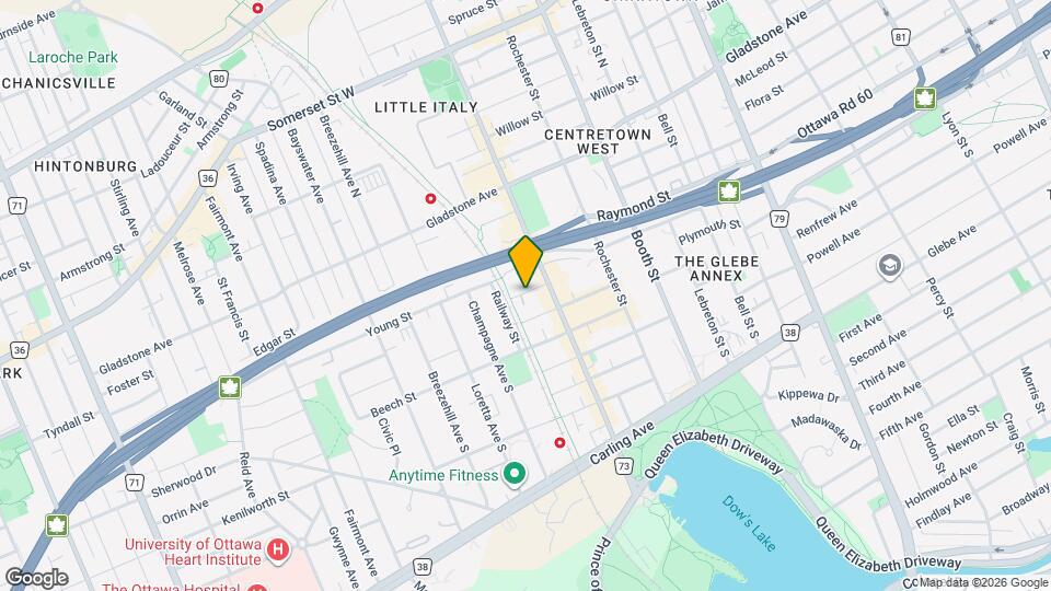 428 George St W Map and Location Details