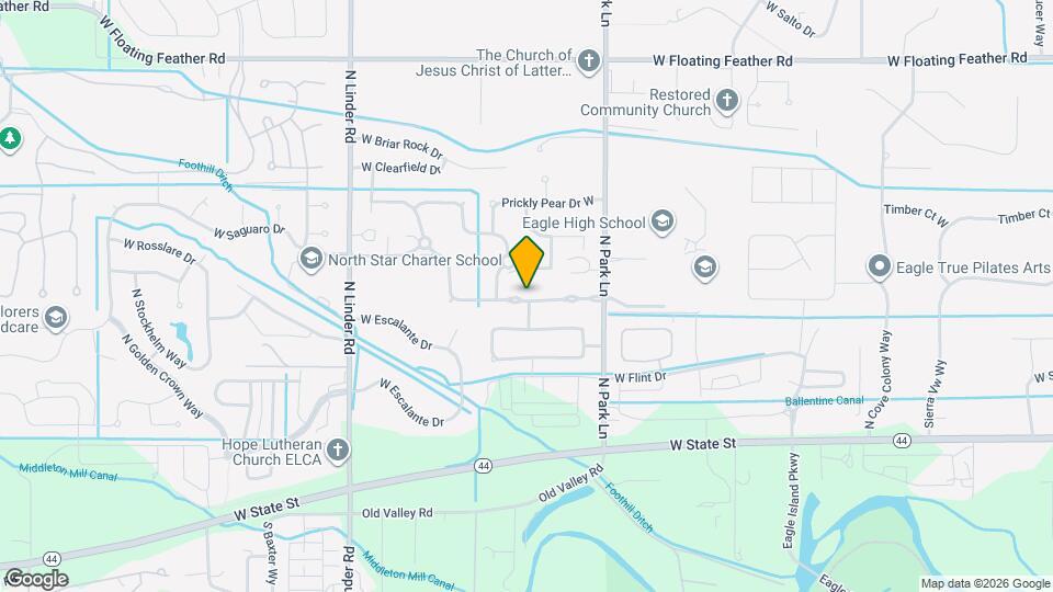 4248 W Perspective St Map and Location Details