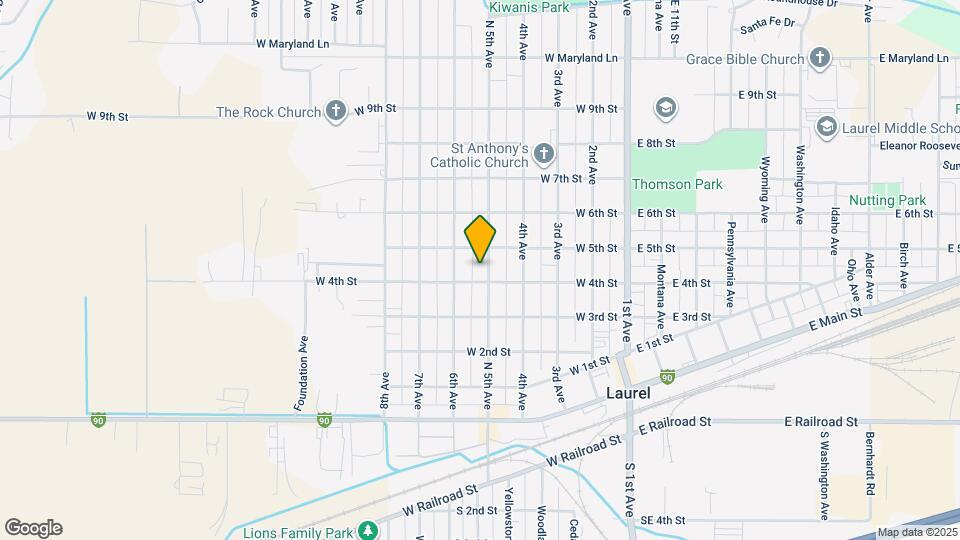 408 N 5th Ave Mapa y Detalles de la Ubicación