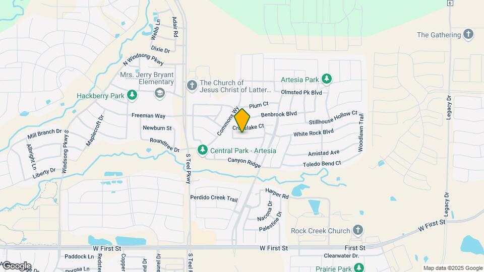 15925 Alvarado Dr Map and Location Details