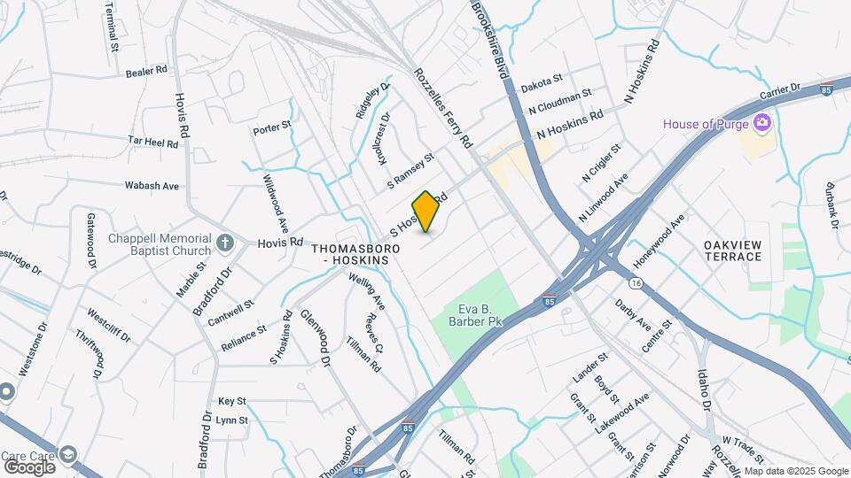 308 Hoskins Mill Ln Map and Location Details