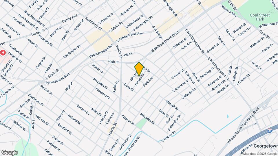 39-47 Hutson St Mapa y Detalles de la Ubicación