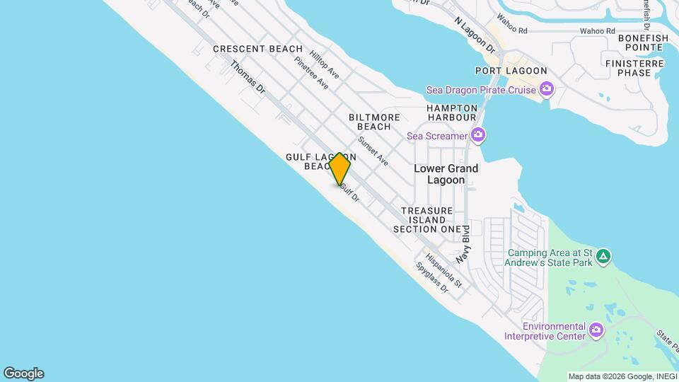 5411 Gulf Dr Map and Location Details