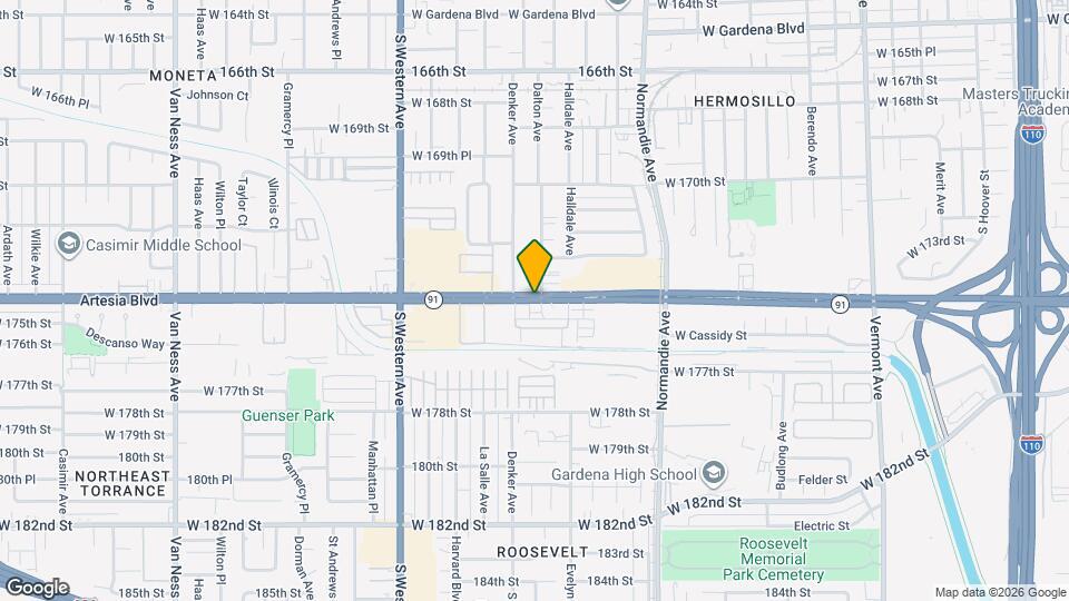 1512 W Artesia Sq Map and Location Details