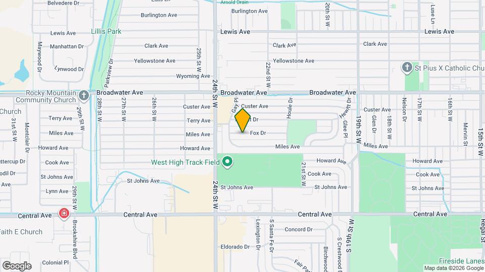 2310 Fox Dr Map and Location Details