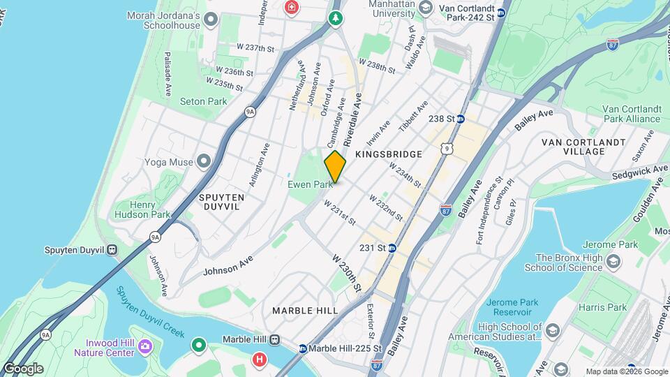 3130 Irwin Ave Map and Location Details