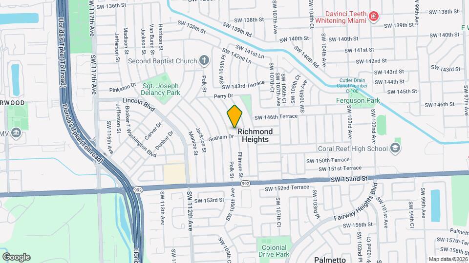 14760 Fillmore St Map and Location Details