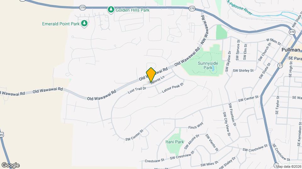 1230 Lost Trail Dr Map and Location Details