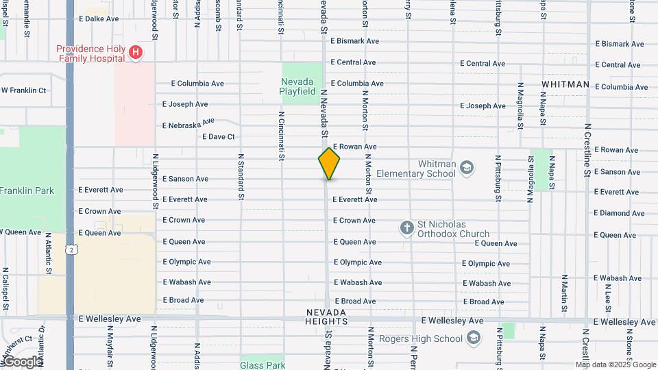 5320-5322 N Nevada St Mapa y Detalles de la Ubicación