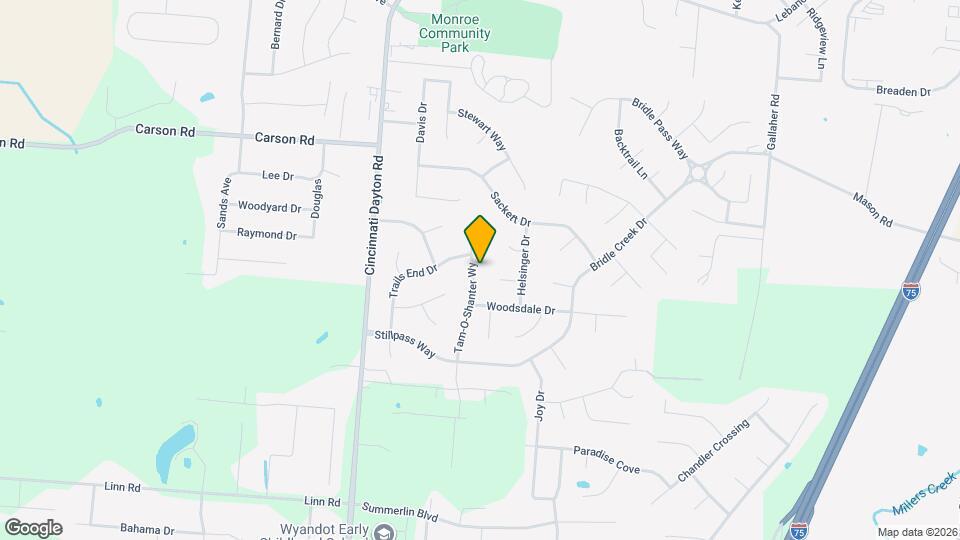 864 Tam-O-Shanter Wy Map and Location Details