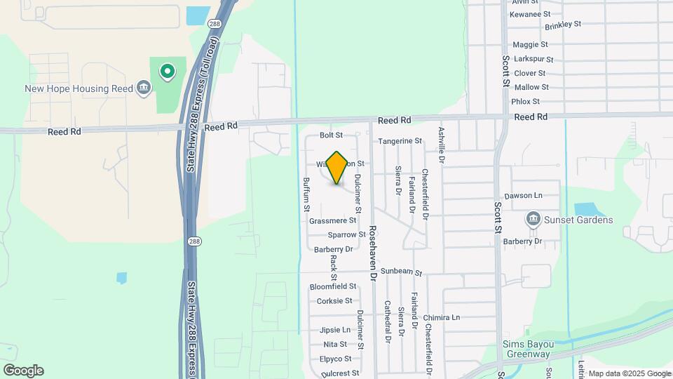 3110 Dawson Ln Map and Location Details