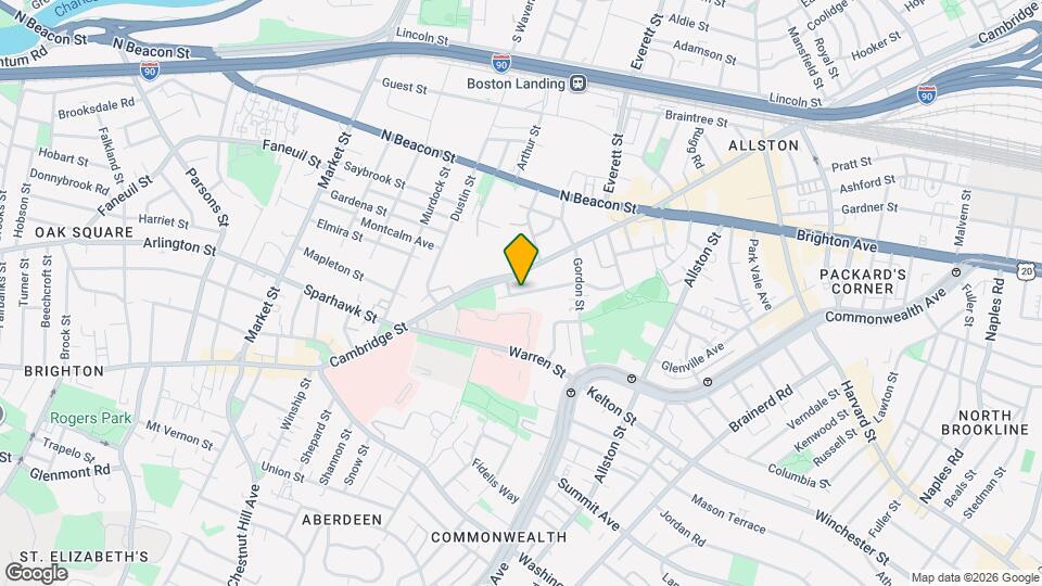 49 Ridgemont St Mapa y Detalles de la Ubicación