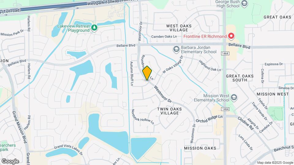 18102 Spring Run Ln Map and Location Details