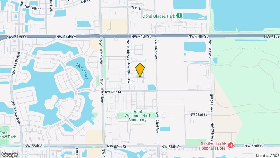 10330 NW 68th St Map and Location Details