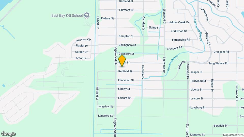 6612 Redfield St Map and Location Details