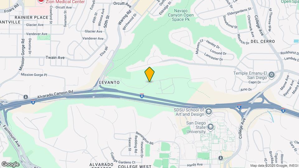 5553 Adobe Falls Rd Map and Location Details