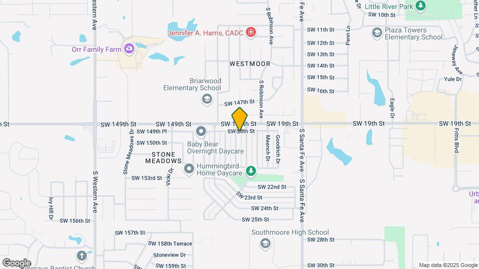 2102 Briarcliff Dr Map and Location Details
