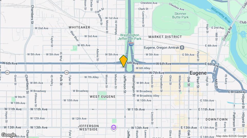 668 Jefferson St, Unit 3 Map and Location Details