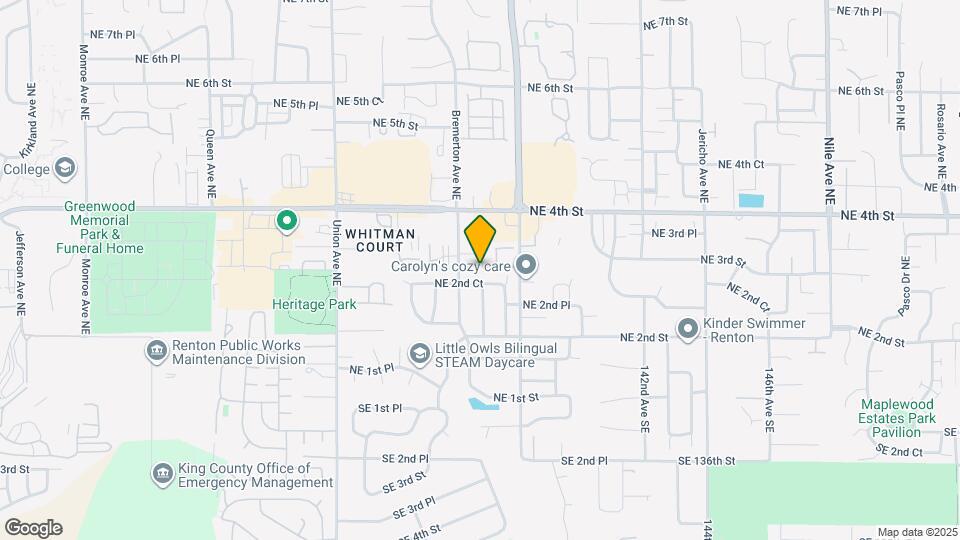 303 Chelan Ave NE Map and Location Details