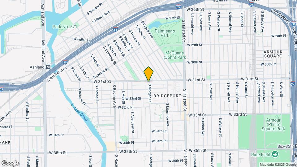 1001 W 31st St Map and Location Details