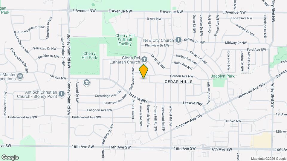 5618 Skyline Ct NW Map and Location Details