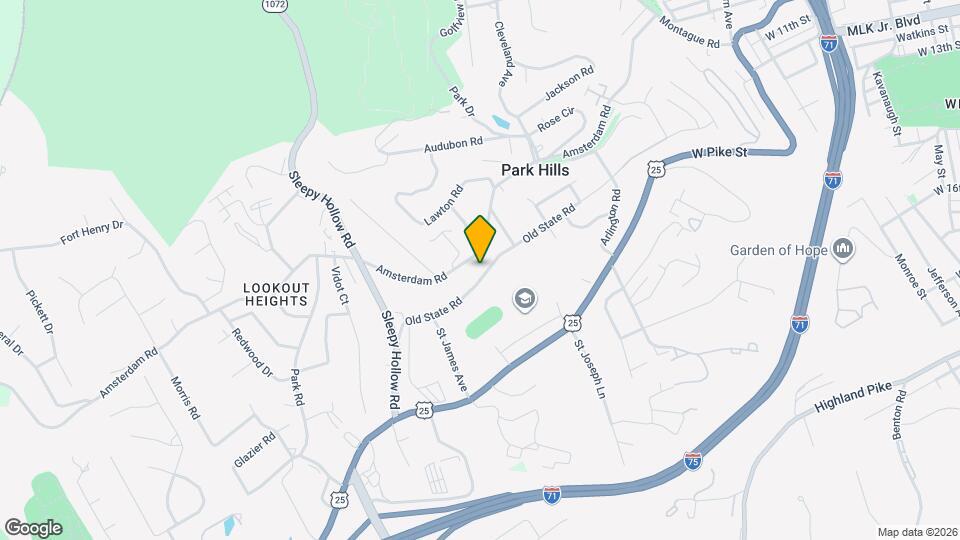 1314 Old State Rd Map and Location Details