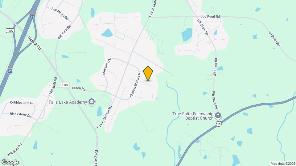 1203 Summerfield Ln E Map and Location Details