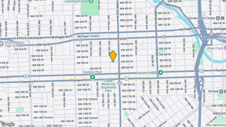 1250 SW 5th St Mapa y Detalles de la Ubicación